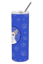Load image into Gallery viewer, Schnauzer White #2  Stainless Steel 20 oz Skinny Tumbler