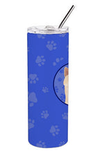 Load image into Gallery viewer, Shiba Inu Cream #1  Stainless Steel 20 oz Skinny Tumbler