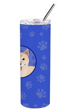 Load image into Gallery viewer, Shiba Inu Cream #1  Stainless Steel 20 oz Skinny Tumbler