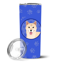 Load image into Gallery viewer, Shiba Inu Cream #1  Stainless Steel 20 oz Skinny Tumbler