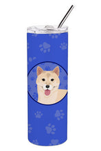 Load image into Gallery viewer, Shiba Inu Cream #1  Stainless Steel 20 oz Skinny Tumbler