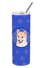 Load image into Gallery viewer, Shiba Inu Cream #2  Stainless Steel 20 oz Skinny Tumbler