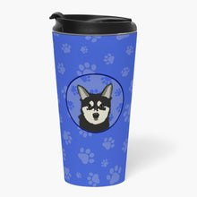 Load image into Gallery viewer, Shiba Inu Husky Mix  Stainless Steel 16 oz  Tumbler
