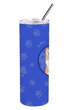 Load image into Gallery viewer, Shiba Inu Red #1  Stainless Steel 20 oz Skinny Tumbler