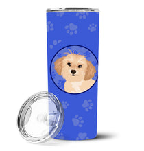 Load image into Gallery viewer, Shih-Tzu Gold #1  Stainless Steel 20 oz Skinny Tumbler