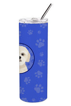 Load image into Gallery viewer, Shih-Tzu Gold #3  Stainless Steel 20 oz Skinny Tumbler