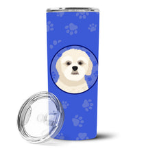 Load image into Gallery viewer, Shih-Tzu Gold #3  Stainless Steel 20 oz Skinny Tumbler