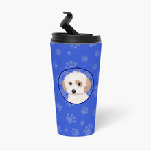 Load image into Gallery viewer, Shih-Tzu White and Red  Stainless Steel 16 oz  Tumbler