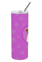 Load image into Gallery viewer, Australian Shepherd Red and White #1 Stainless Steel 20 oz Skinny Tumbler