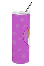 Load image into Gallery viewer, Beagle Red and White Red Ticked #1 Stainless Steel 20 oz Skinny Tumbler