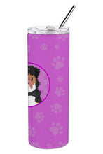 Load image into Gallery viewer, Bernese Mountain Dog #1 Stainless Steel 20 oz Skinny Tumbler