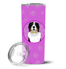 Load image into Gallery viewer, Bernese Mountain Dog #2 Stainless Steel 20 oz Skinny Tumbler
