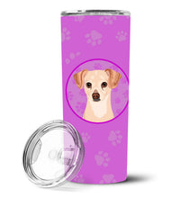 Load image into Gallery viewer, Chihuahua Cream Stainless Steel 20 oz Skinny Tumbler