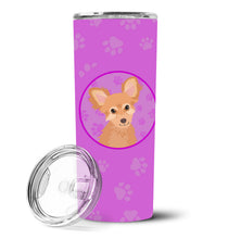 Load image into Gallery viewer, Chihuahua Fawn Stainless Steel 20 oz Skinny Tumbler