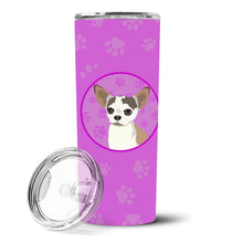 Load image into Gallery viewer, Chihuahua Merle Stainless Steel 20 oz Skinny Tumbler