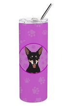 Load image into Gallery viewer, Chihuahua Tricolor #1 Stainless Steel 20 oz Skinny Tumbler