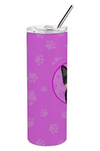 Load image into Gallery viewer, Chihuahua Tricolor #2 Stainless Steel 20 oz Skinny Tumbler