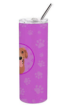 Load image into Gallery viewer, Chihuahua Red #1 Stainless Steel 20 oz Skinny Tumbler