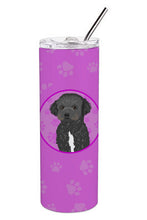 Load image into Gallery viewer, Doodle Black and White #1 Stainless Steel 20 oz Skinny Tumbler