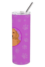 Load image into Gallery viewer, Doodle Red #1 Stainless Steel 20 oz Skinny Tumbler