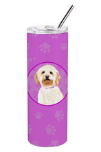 Load image into Gallery viewer, Doodle Red #2 Stainless Steel 20 oz Skinny Tumbler