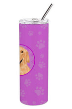 Load image into Gallery viewer, Golden Retriever Gold #1 Stainless Steel 20 oz Skinny Tumbler
