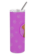Load image into Gallery viewer, Golden Retriever Red #1 Stainless Steel 20 oz Skinny Tumbler