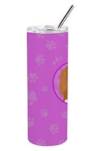 Load image into Gallery viewer, Cavalier King Charles Spaniel Blenheim #1 Stainless Steel 20 oz Skinny Tumbler