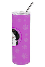 Load image into Gallery viewer, Cavalier King Charles Spaniel Tricolor #2 Stainless Steel 20 oz Skinny Tumbler