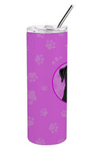 Load image into Gallery viewer, Labrador Retriever Black #1 Stainless Steel 20 oz Skinny Tumbler