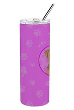 Load image into Gallery viewer, Labrador Retriever Red Stainless Steel 20 oz Skinny Tumbler