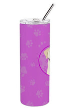 Load image into Gallery viewer, Labrador Retriever Yellow #1 Stainless Steel 20 oz Skinny Tumbler