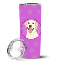 Load image into Gallery viewer, Labrador Retriever Yellow #1 Stainless Steel 20 oz Skinny Tumbler