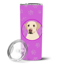 Load image into Gallery viewer, Labrador Retriever Yellow #3 Stainless Steel 20 oz Skinny Tumbler