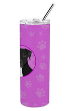 Load image into Gallery viewer, Pit Bull Black #1 Stainless Steel 20 oz Skinny Tumbler
