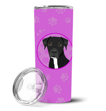 Load image into Gallery viewer, Pit Bull Black #1 Stainless Steel 20 oz Skinny Tumbler