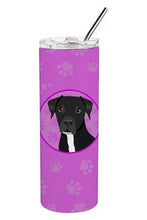 Load image into Gallery viewer, Pit Bull Black #1 Stainless Steel 20 oz Skinny Tumbler