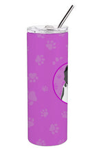Load image into Gallery viewer, Pit Bull Blue #7 Stainless Steel 20 oz Skinny Tumbler