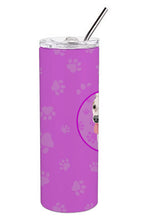 Load image into Gallery viewer, Pit Bull Puppy Stainless Steel 20 oz Skinny Tumbler