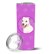 Load image into Gallery viewer, Pit Bull Puppy Stainless Steel 20 oz Skinny Tumbler