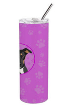 Load image into Gallery viewer, Rottweiler Black and Tan #6 Stainless Steel 20 oz Skinny Tumbler