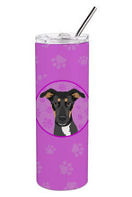 Load image into Gallery viewer, Rottweiler Black and Tan #6 Stainless Steel 20 oz Skinny Tumbler