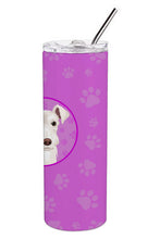 Load image into Gallery viewer, Schnauzer Parti Stainless Steel 20 oz Skinny Tumbler
