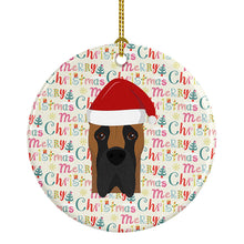 Load image into Gallery viewer, Great Dane Merry Christmas Ceramic Ornament