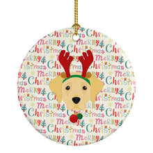 Load image into Gallery viewer, Labrador Retriever Merry Christmas Ceramic Ornament