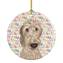 Load image into Gallery viewer, Doodle Fawn #4 Christmas Ceramic Ornament