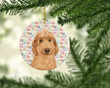 Load image into Gallery viewer, Doodle Liver #1 Christmas Ceramic Ornament