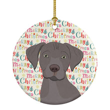 Load image into Gallery viewer, Labrador Retriever Gray Puppy Christmas Ceramic Ornament