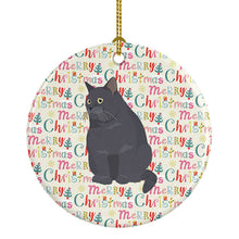 Load image into Gallery viewer, British Shorthair #2 Cat Christmas Ceramic Ornament