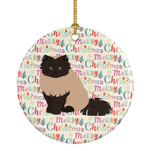 Load image into Gallery viewer, Colorpoint Persian Hymalayan #2 Cat Christmas Ceramic Ornament
